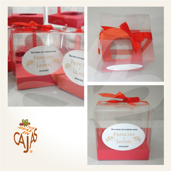 Caja para cupcake - Full acetato