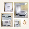 Caja para cupcake de 3 ventanas